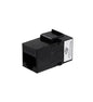 CAT6 SNAP? IN COUPLER BLACK 25 PACK