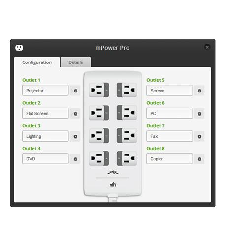 mFi Power Pro,8-port,Wifi/Eth