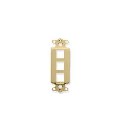 INSERT, DECOREX, 3-PORT, IVORY
