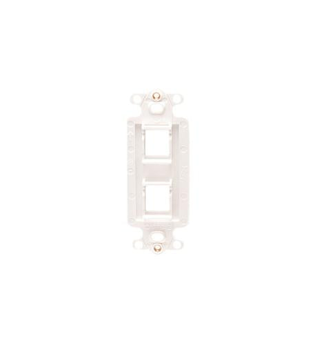 INSERT, DECOREX, 2-PORT, WHITE