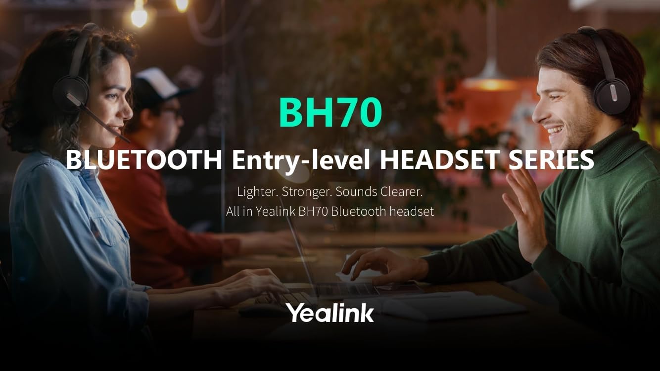 Yealink BH70 Mono Teams USB-C Wireless Headset
