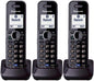 Panasonic KXTGA950B Dect 6.0 Handset 2-Line Landline Cordless Expansion Handset (3-Pack) (Copy)