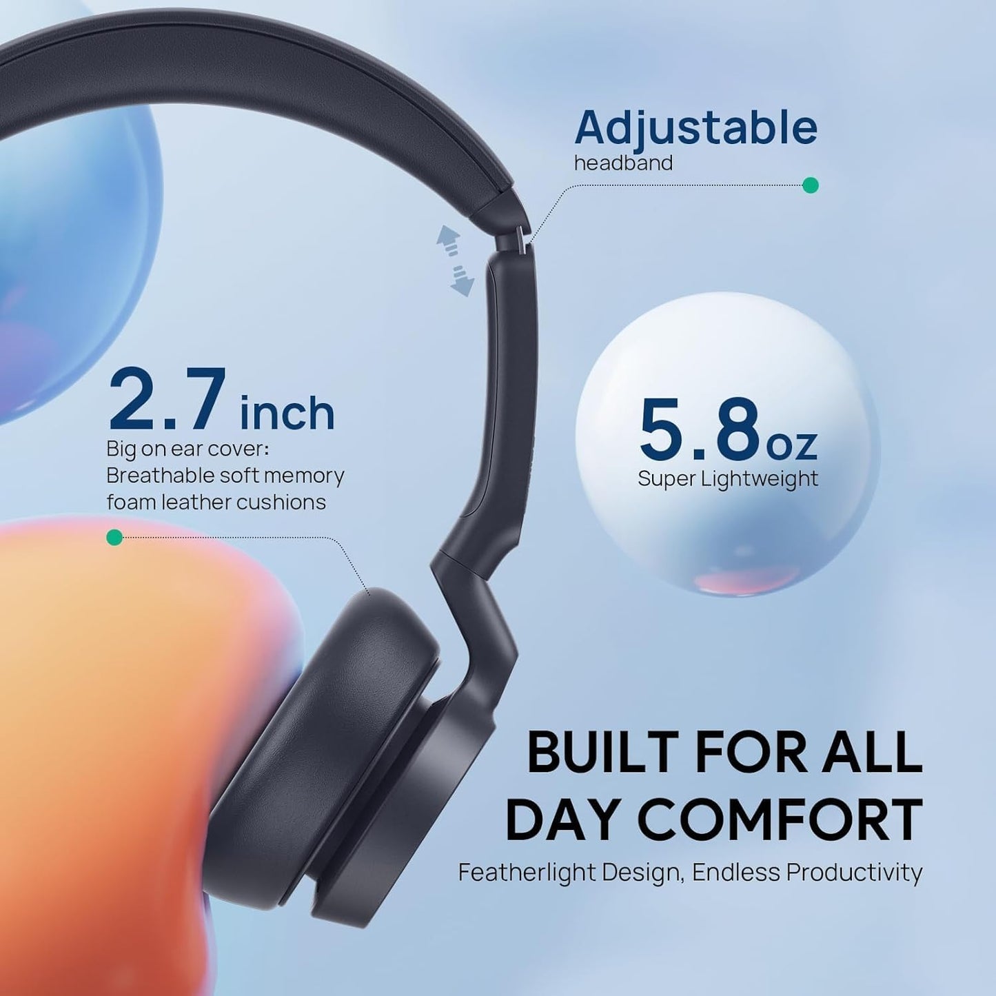Yealink UH46 Dual Teams USB Wired Stereo Headset