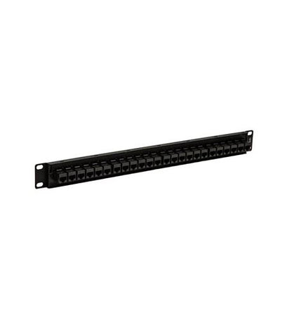 PATCH PANEL,CAT 5e,FEED Thru 24-P,1RMS