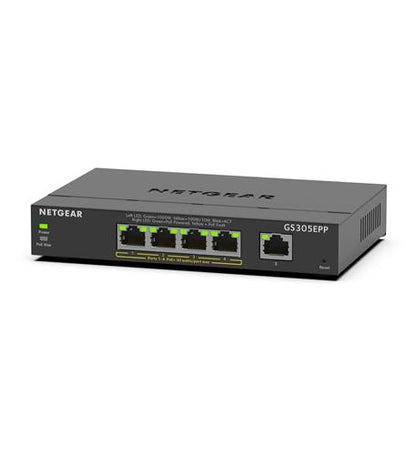 5 Port GB HP PoE Smart Plus