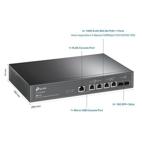 4-Port 10GBase-T  POE++