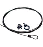 Black 10 Foot Cable and Clamp