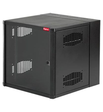 WALL MOUNT CABINET DOUBLE HINGED 8U