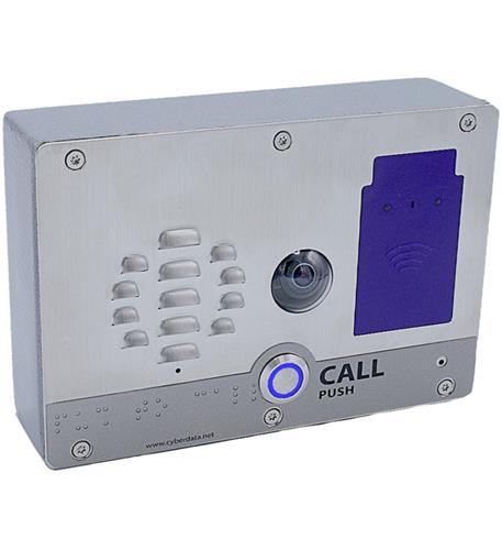 SIP h.264 Video Outdoor Intercom with RF