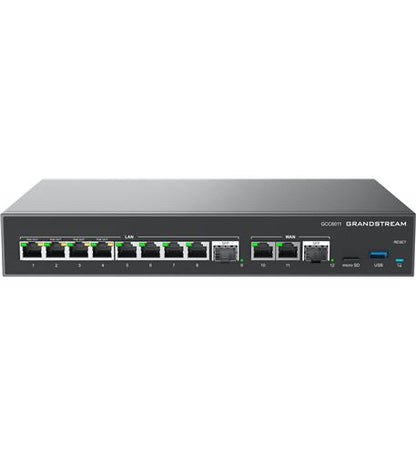 IPPBX, Firewall, router, 10x GigE Switch
