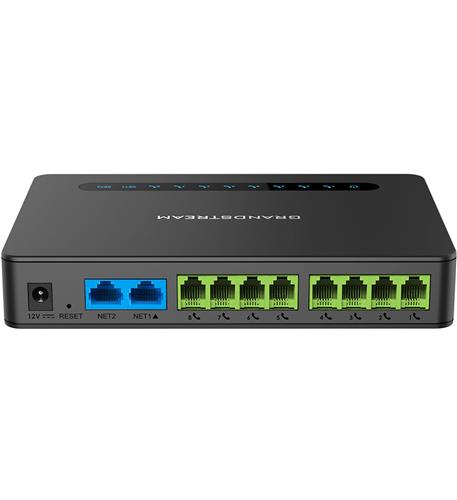 8 FXS, 2 GigE, NAT Router