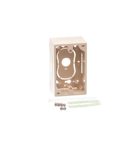 JUNCTION BOX, 1-GANG, IVORY
