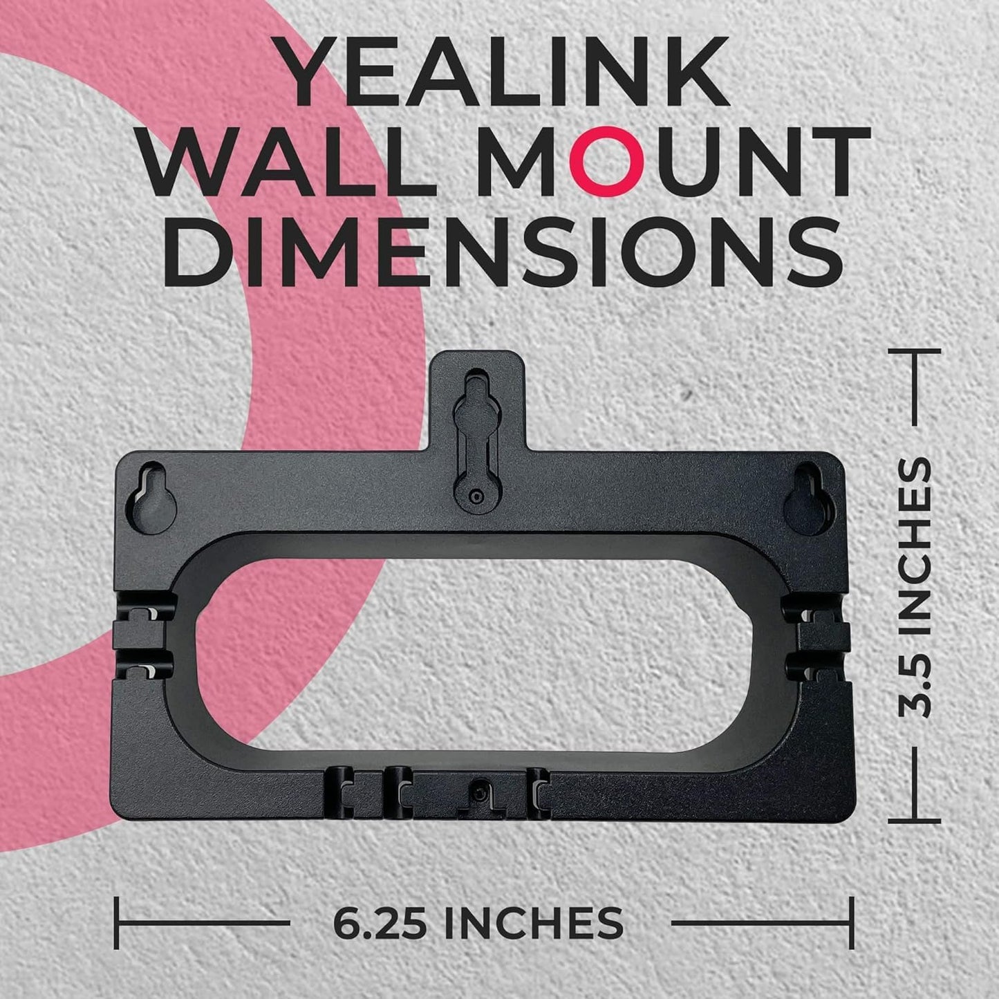Yealink Wall Mount Bracket for T8 Series IP Phones