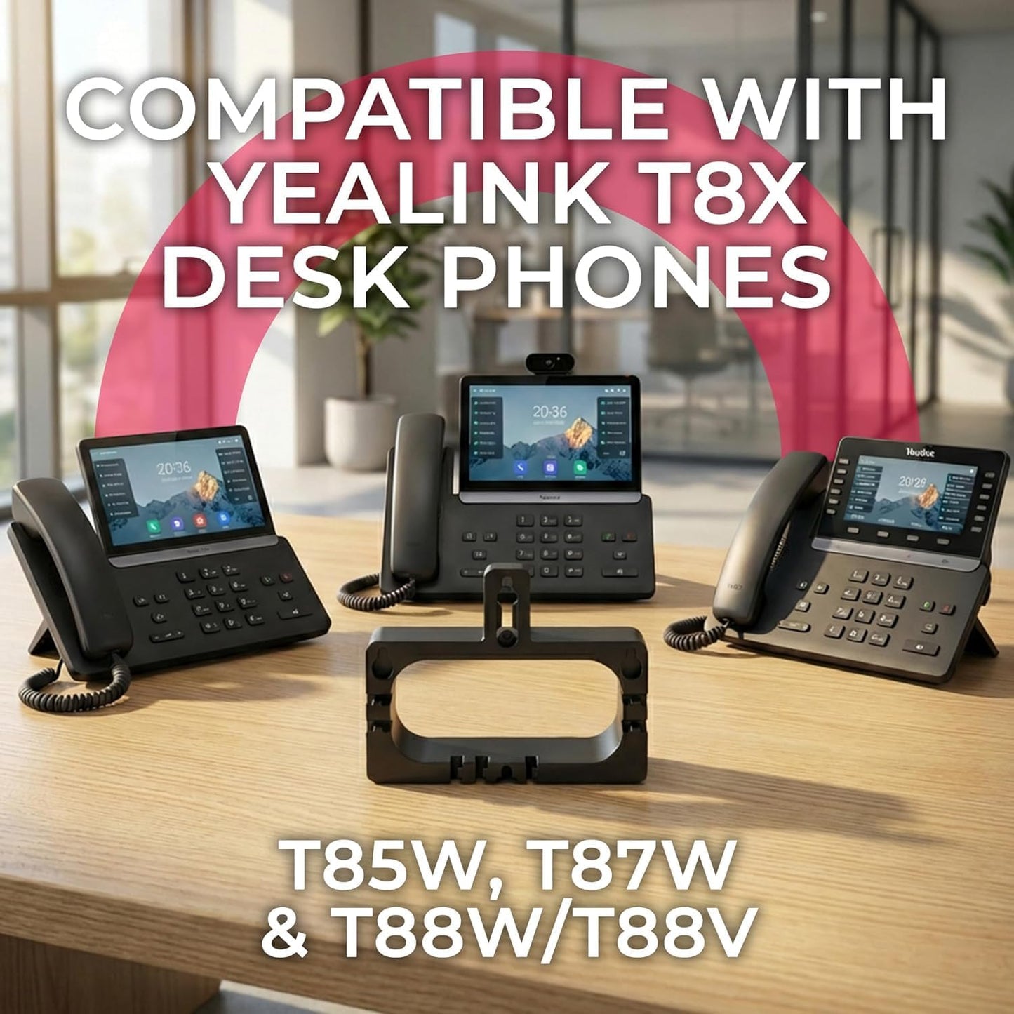 Yealink Wall Mount Bracket for T8 Series IP Phones