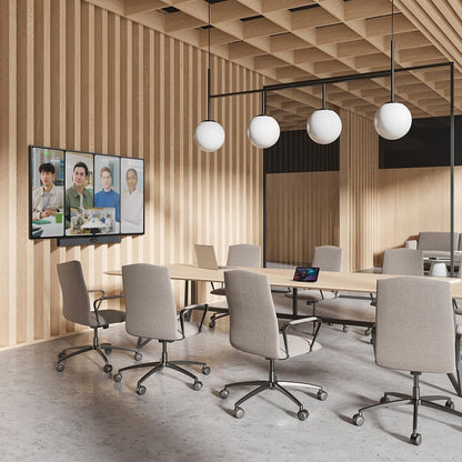 Yealink MeetingBar A40 All-in-One Android Collaboration Bar with CTP25 Touch Console for Small and Medium Meeting Rooms