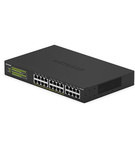 24-port Gigabit Ethernet Unmanaged PoE+