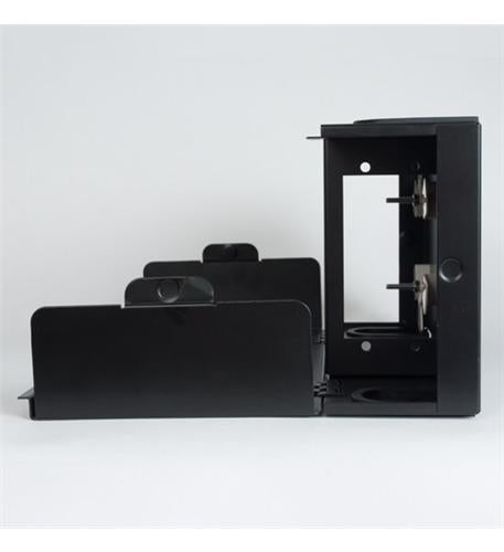 WALL ENCLOSURE,FIBER,2-PANEL,SINGLE DOOR