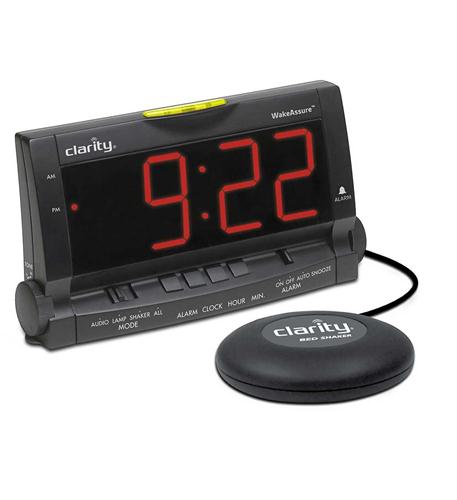 Wake Assure Alarm Clock 85dB - Black