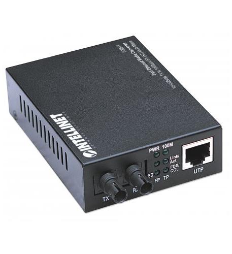 Multi-Mode ST Fast Eth. Media Converter