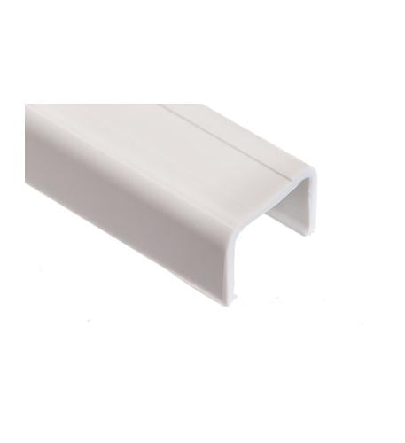 FLAT ELBOW, 3/4in, WHITE, 10PK