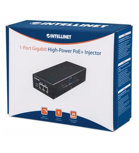 Gigabit High-Power PoE+ Injector