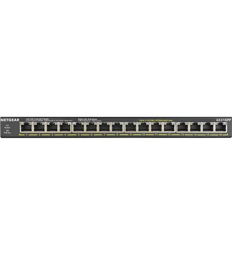 16 PORT GIG POEplus SWITCH