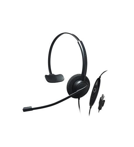 Single Ear, Noise Cancelling USB Headset