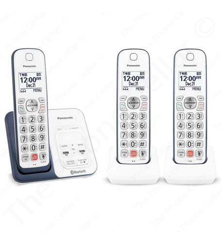 3 Handset Link2Cell Cordless Phone