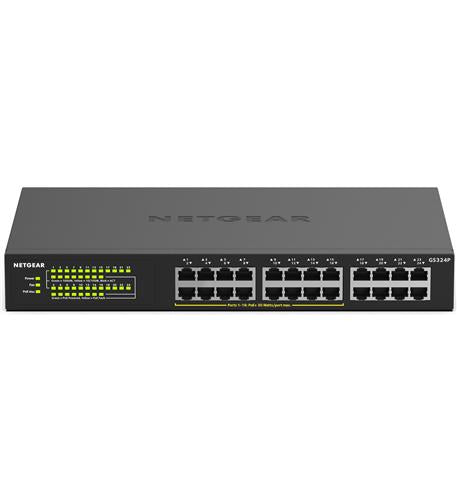 24-port Gigabit Ethernet Unmanaged PoE+