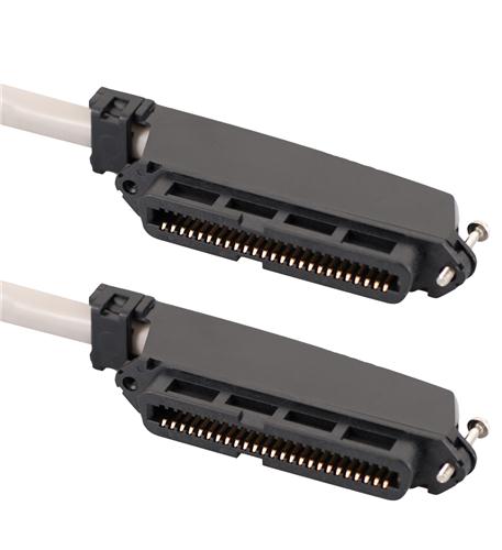 25-PAIR CABLE ASSEMBLY, F-F, 90deg, 15'