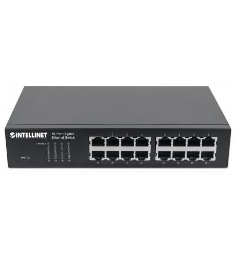 16 Port Rackmount/Desktop Metal Switch