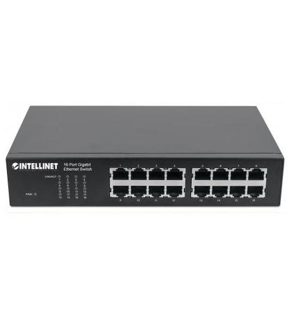 16 Port Rackmount/Desktop Metal Switch
