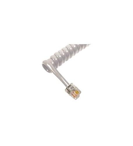 GCHA444012-FPG 12' PEARL GY Handset Cord