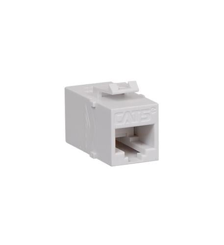 MODULE, COUPLER, CAT5e WHITE