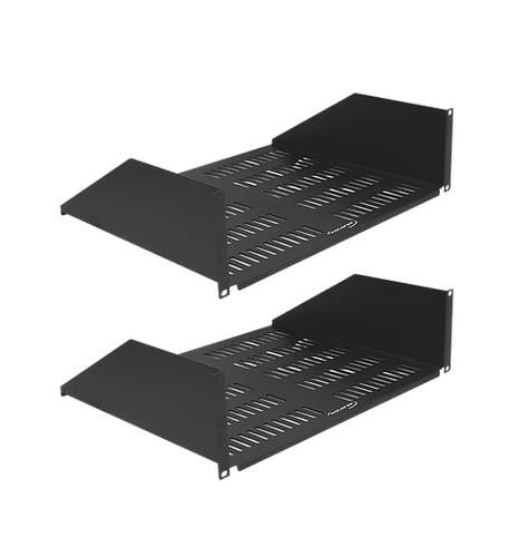 3U 15in VENTED SHELF 2 PACK