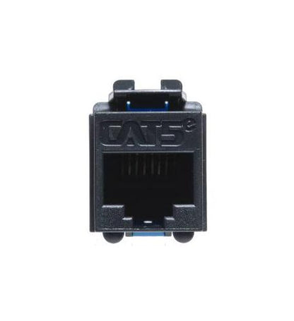 MODULE, CAT 5e, HD, 25 PK, BLACK