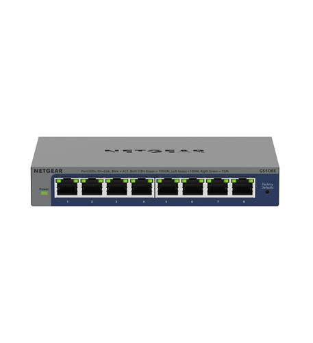 8-Port Gigabit Ethernet Plus Switch