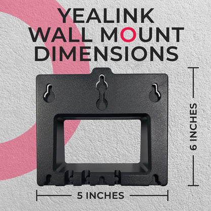 Yealink Wall Mount Bracket T33G, T34W & MP52 IP Phones