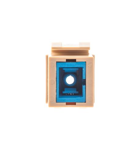 MODULE, FIBER OPTIC, SC, IVORY