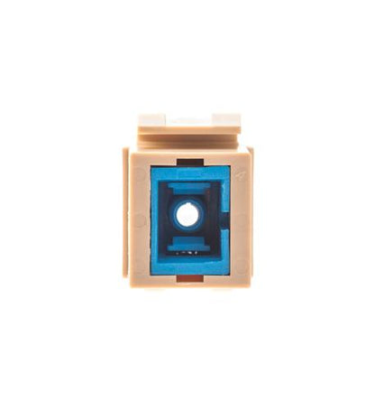 MODULE, FIBER OPTIC, SC, IVORY