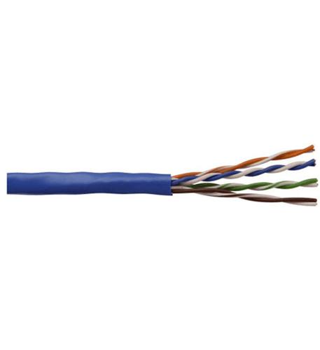 CAT 6E 600MHz CMR BLACK  6E04URBK4