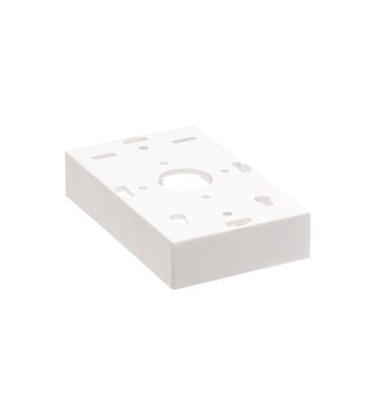 MOUNTING BOX, LOW-PROFILE, 1-GANG, IVORY