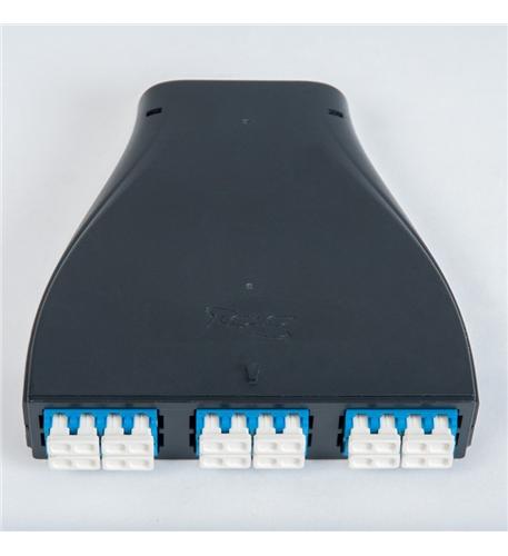 HD PLASTIC CASSETTE LC/MPO, OS1, 9/125