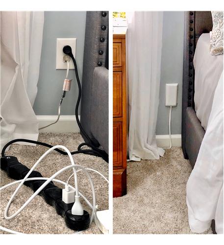 Sleek Socket 6 Outlet Surge Protector