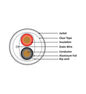 CC1602SRGY4 16-2 SHIELDED SPEAKER GRAY