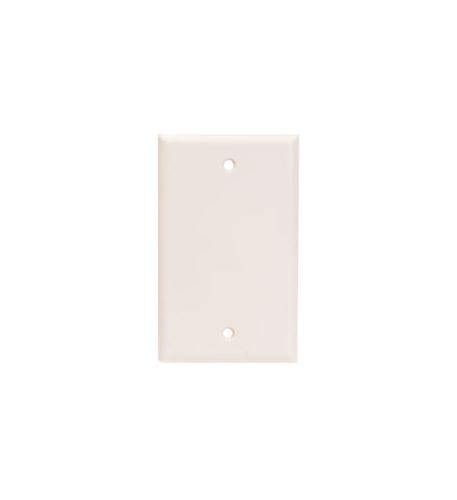 Flush Wall Plate Blank - Almond