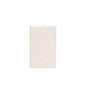 Flush Wall Plate Blank - Almond