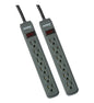 2 Pack Power Strips with 3ft Cord, 241J