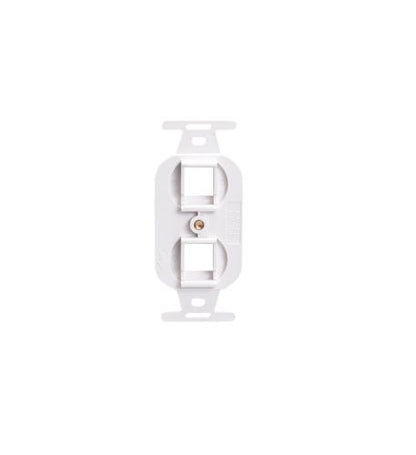 INSERT, ELECTRICAL, 2-PORT, WHITE