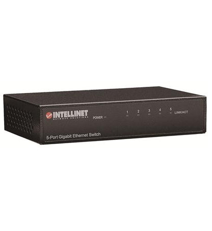 Gigabit 5 Port Switch, Desk, Metal